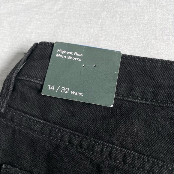 Wild Fable Highest-Rise Mom Jean Rolled Cuff Shorts - 14 - Picture 5 of 9